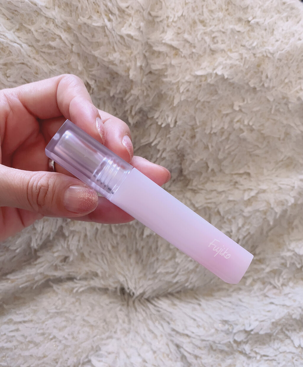 朝可愛グロス/Fujiko/リップグロスを使ったクチコミ（2枚目）