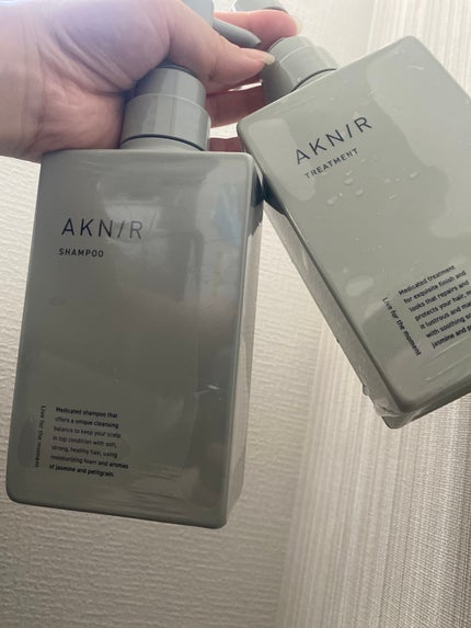 薬用ヘアシャンプー&トリートメント/AKNIR/市販シャンプーを使ったクチコミ(1枚目)