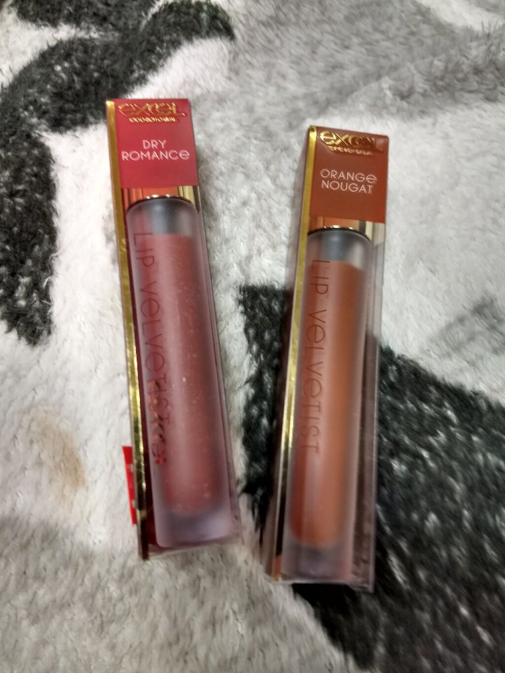 リップベルベティスト/excel/口紅を使ったクチコミ(1枚目)