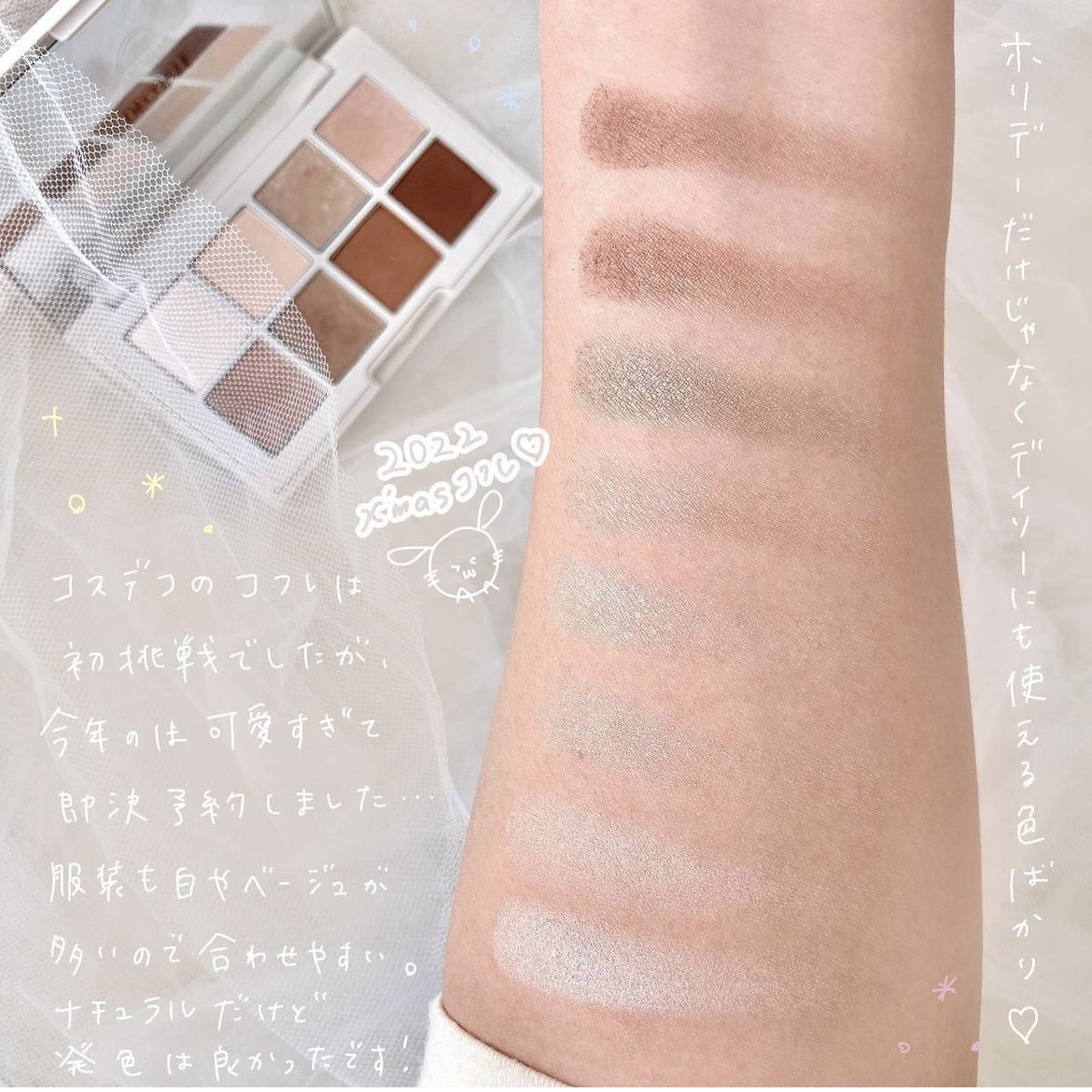 メイクアップ コレクション 2022 /DECORTÉ/メイクアップキットを使ったクチコミ（3枚目）