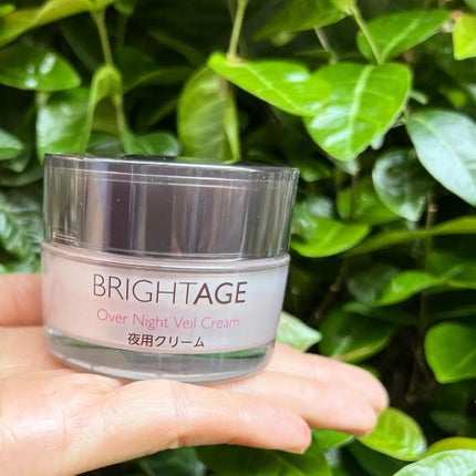 オーバーナイト ヴェールクリーム/BRIGHTAGE/フェイスクリームを使ったクチコミ(4枚目)