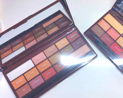 アイラブチョコレート/MAKEUP REVOLUTION/アイシャドウパレットを使ったクチコミ(2枚目)