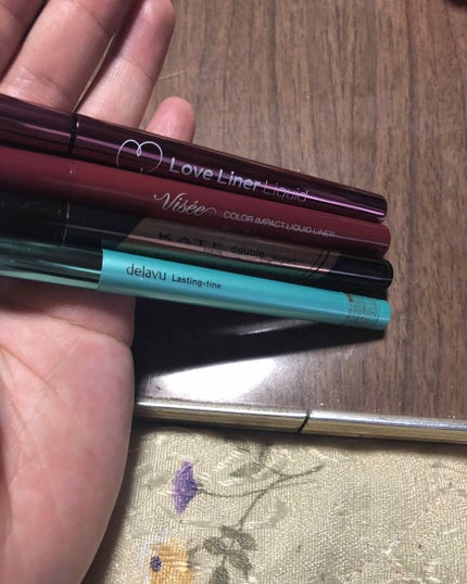 「密着アイライナー」クリームペンシル/デジャヴュ/ペンシルアイライナーを使ったクチコミ(1枚目)