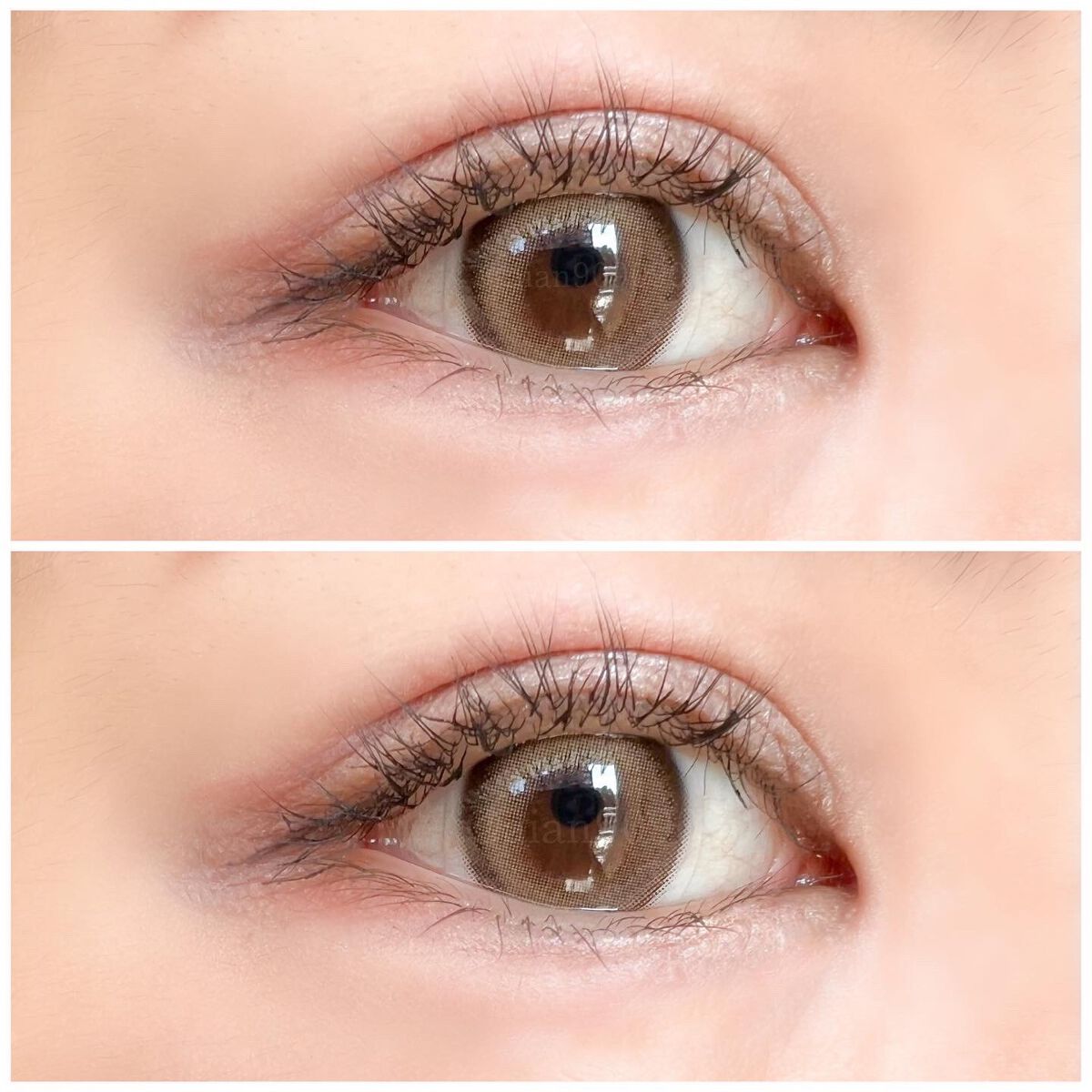 chuuLENS Milk&Tea 1day/chuu LENS/ワンデー(1DAY)カラコンを使ったクチコミ(3枚目)