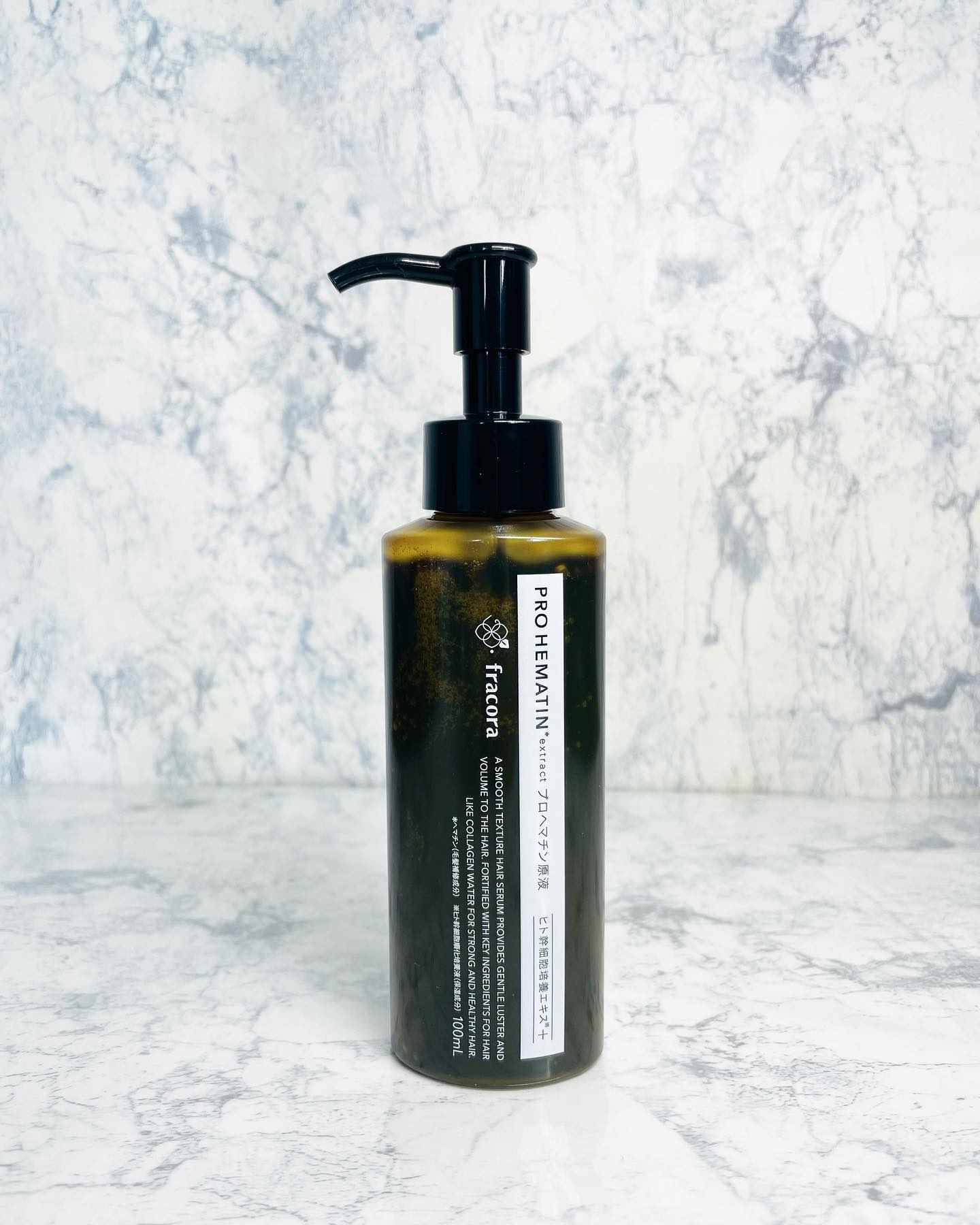 プロヘマチン原液 ヒト幹細胞培養エキス＋/fracora/洗い流すヘアトリートメントを使ったクチコミ（1枚目）