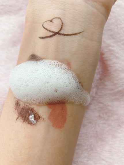 泡クリームメイク落とし/ビオレ/クレンジングクリームを使ったクチコミ(3枚目)