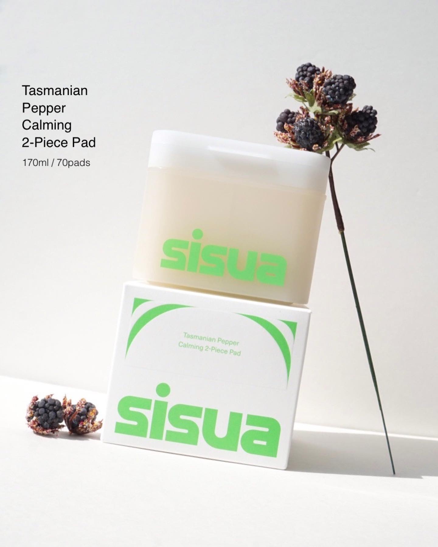 タズマニアンペッパーカーミングツーピースパッド/sisua by unleashia/トナーパッドを使ったクチコミ（1枚目）