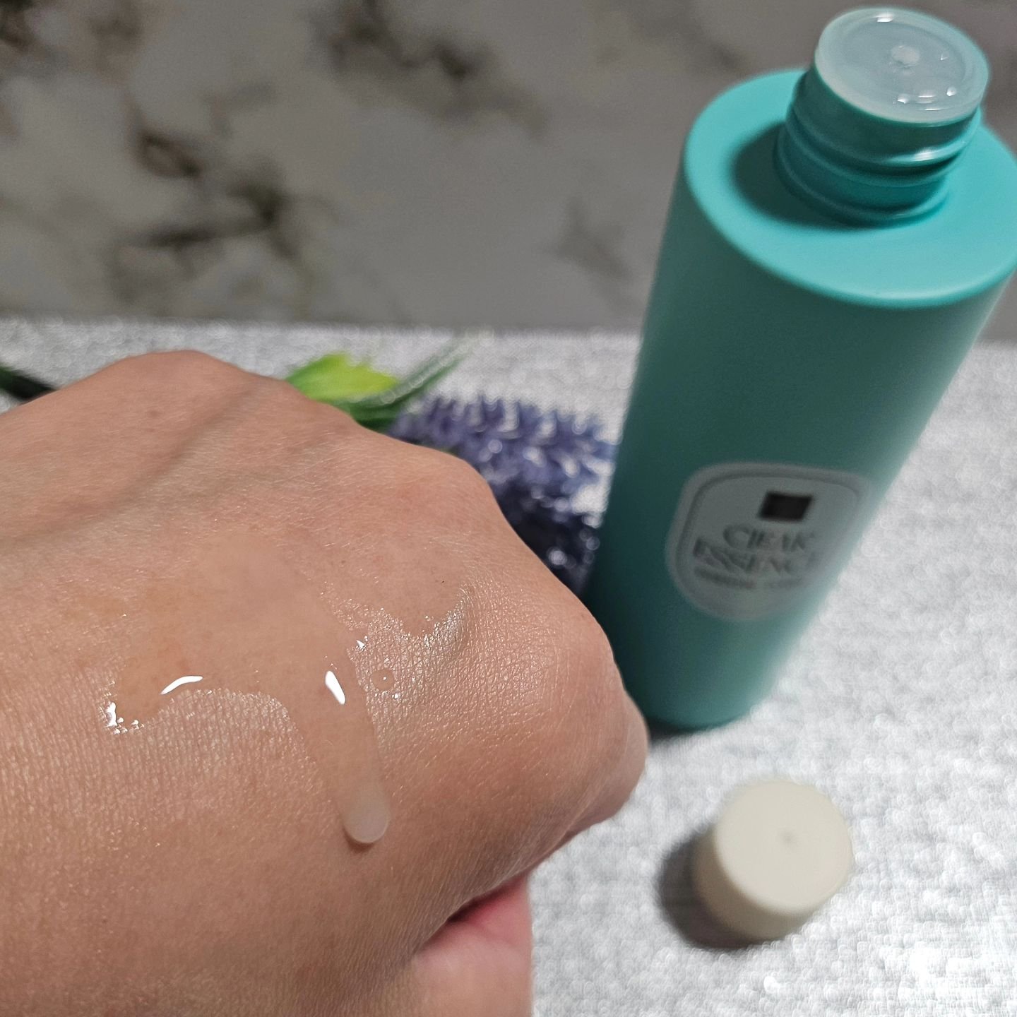 クリアエッセンス エッセンシャルトナー/ピュレア/化粧水を使ったクチコミ（3枚目）