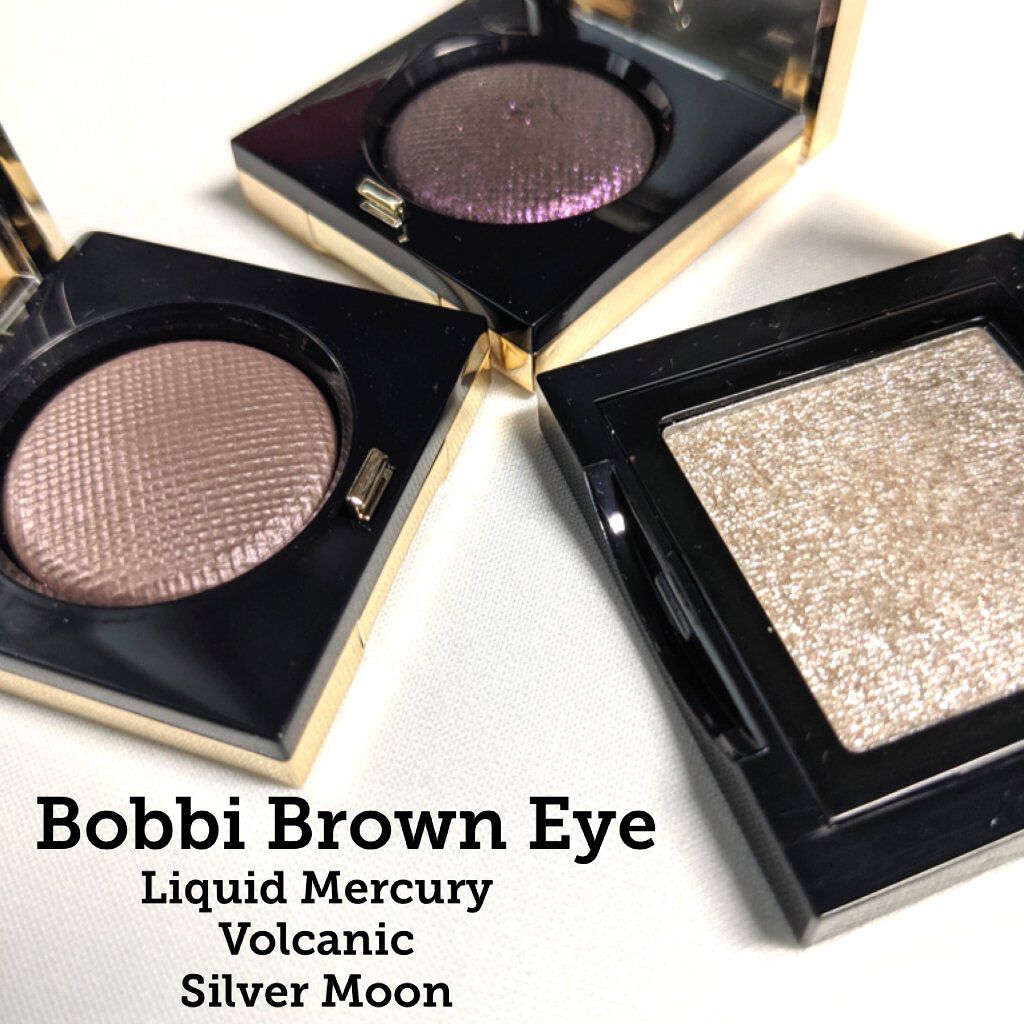 スパークル アイシャドウ 01 シルバームーン/BOBBI BROWN/単色アイシャドウを使ったクチコミ（1枚目）