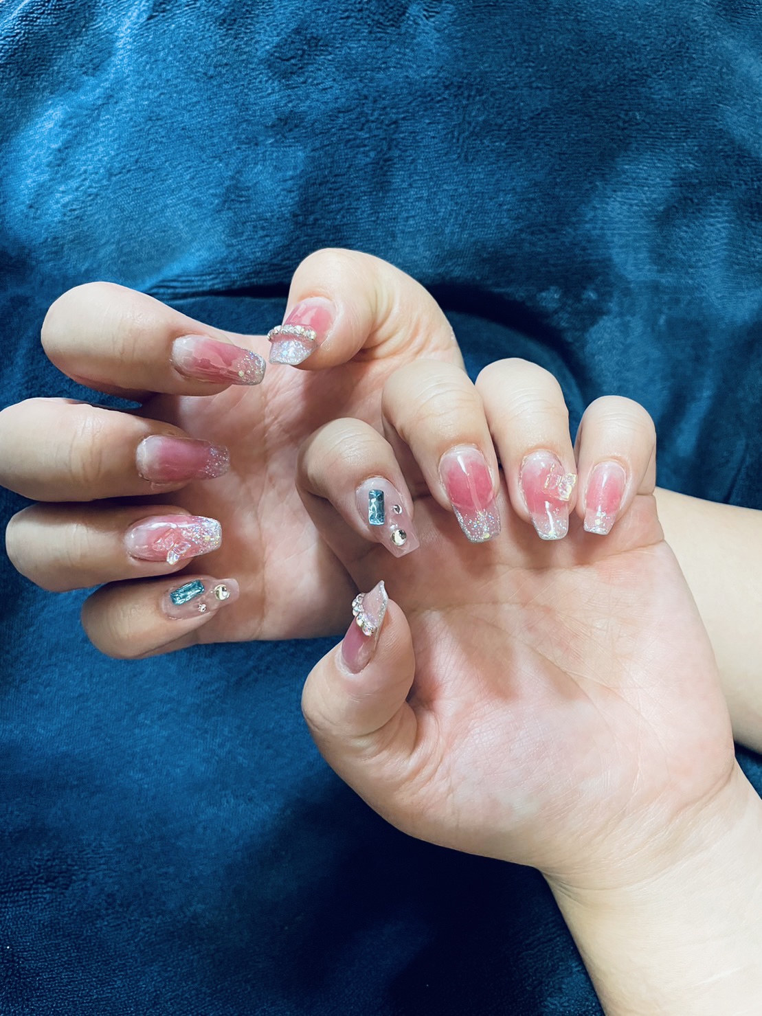 parkikoi ポリジェル/キャンドゥ/ジェルネイルを使ったクチコミ（2枚目）