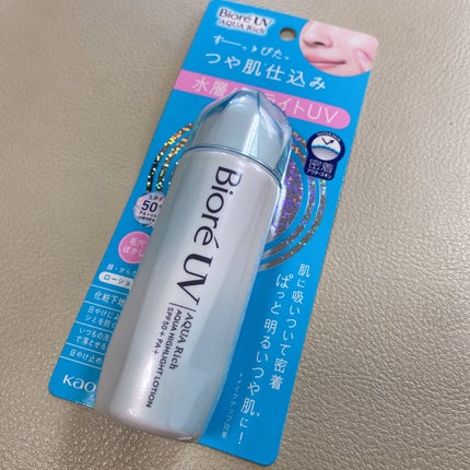 ビオレUV アクアリッチ アクアハイライトローション(水層ハイライトUV)/ビオレ/日焼け止めローションを使ったクチコミ(1枚目)
