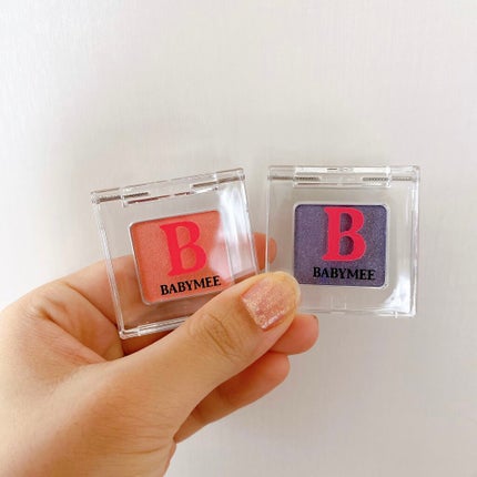 ニュアンスカラー シャドウ/BABYMEE/単色アイシャドウを使ったクチコミ(1枚目)