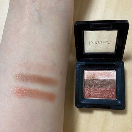 トリプルシャドウ/MISSHA/アイシャドウパレットを使ったクチコミ(3枚目)