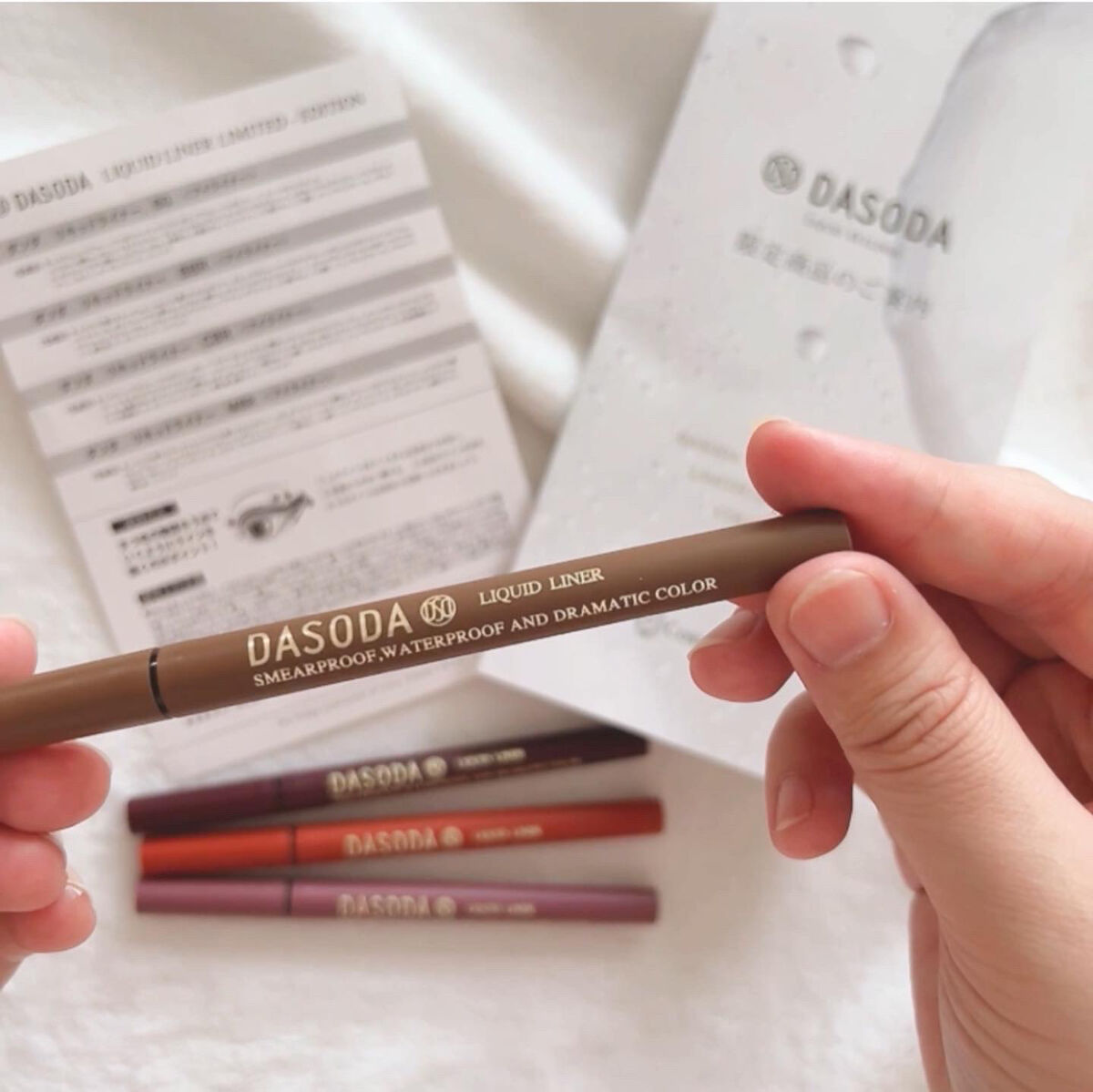 リキッドライナー DASODA✕Chihiro Anaiコラボ /DASODA/リキッドアイライナーを使ったクチコミ（2枚目）