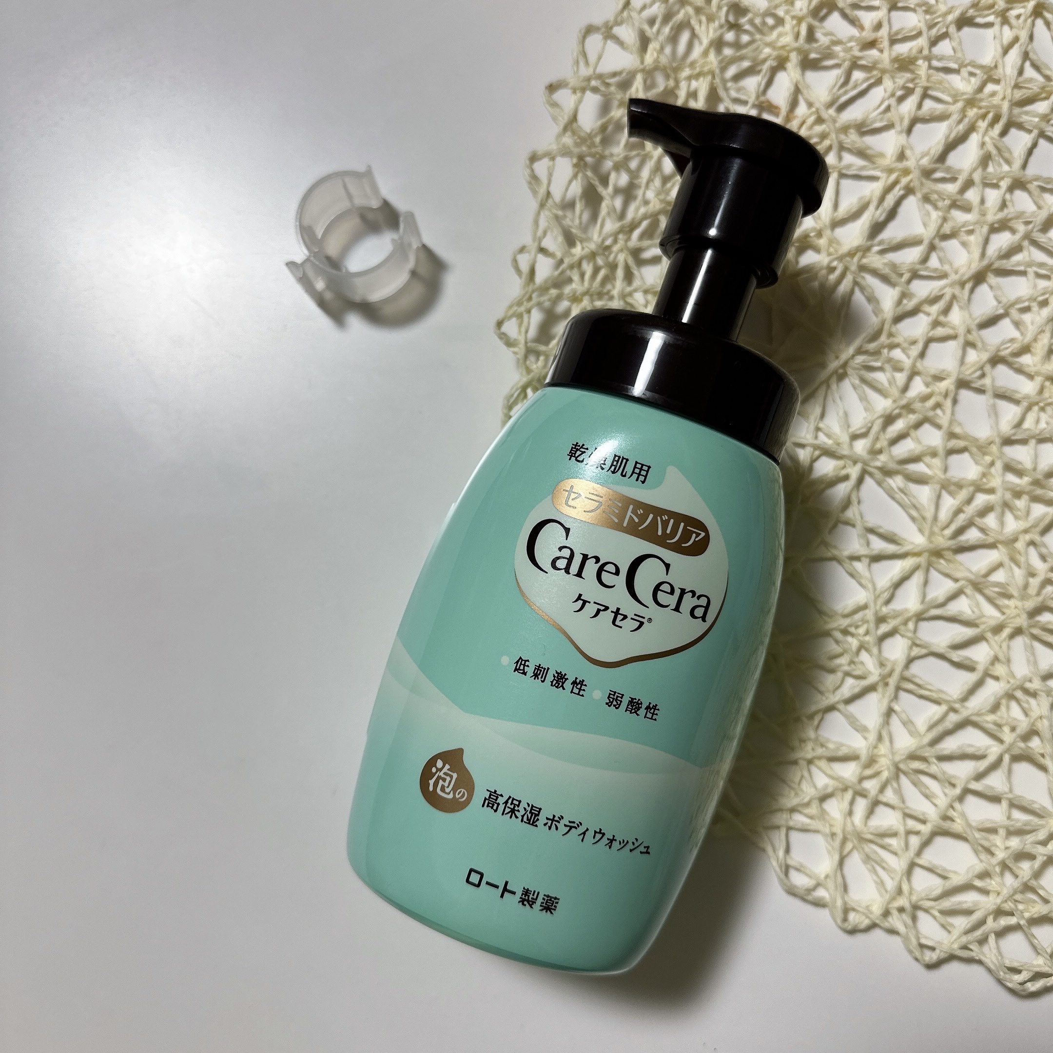 泡の高保湿ボディウォッシュ 450mL/ケアセラ/ボディソープを使ったクチコミ（1枚目）