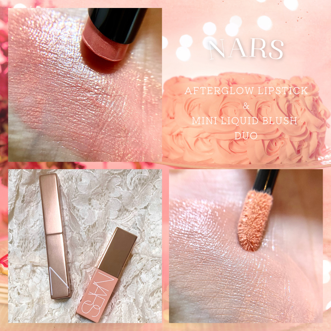 NARS アフターグローリップスティック & ミニリキッドブラッシュデュオのクチコミ「
NARS
アフターグローリップスティック & ミニリキッドブラッシュデュオ
04494

N.....」（1枚目）