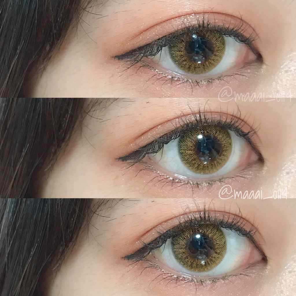 レディーガール2/蜜のレンズ/カラーコンタクトレンズを使ったクチコミ（3枚目）