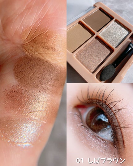 わんだふるアイカラー/KIREI FACTORY/アイシャドウパレットを使ったクチコミ(6枚目)