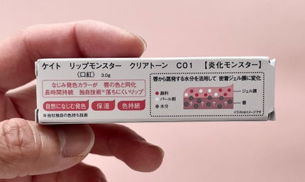 リップモンスター クリアトーン/KATE/口紅を使ったクチコミ(10枚目)