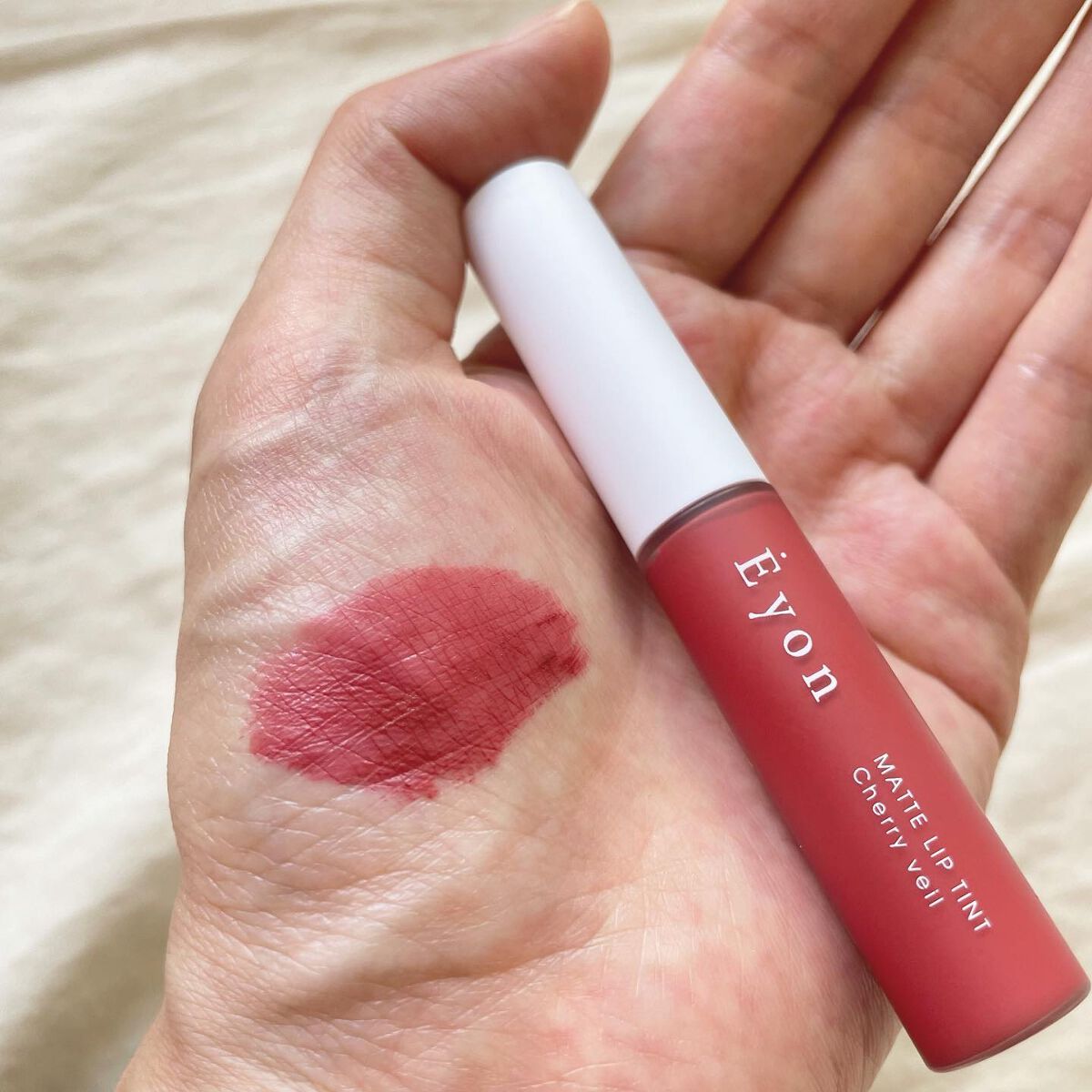 エヨンマットリップティント/Eyon/リップティントを使ったクチコミ（2枚目）