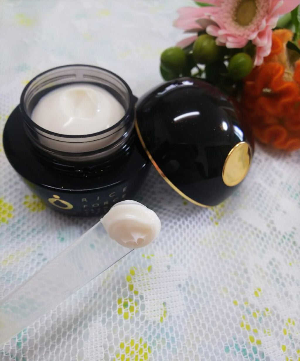 プレミアムパーフェクトクリーム/ライスフォース/フェイスクリームを使ったクチコミ(2枚目)