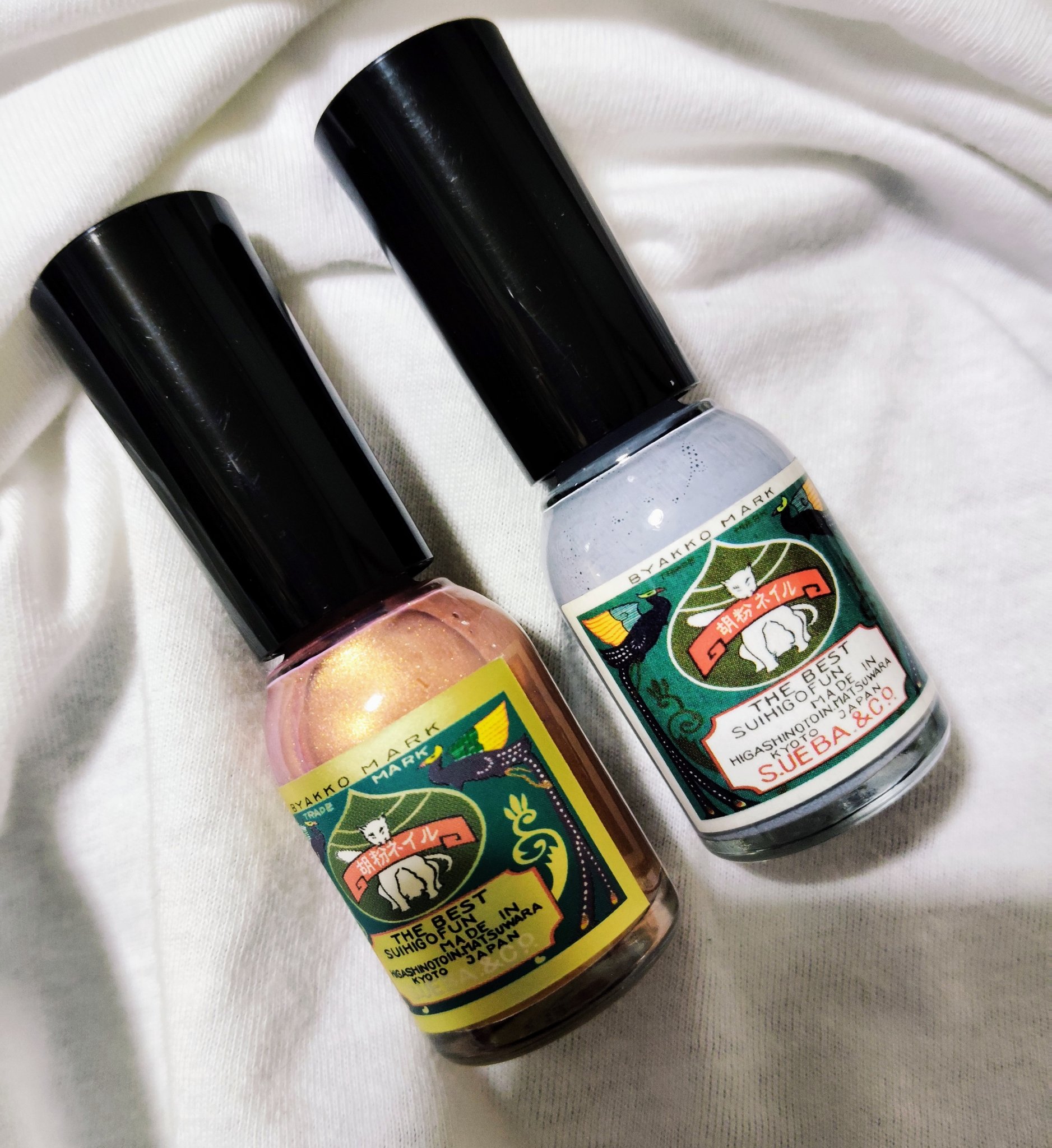 胡粉ネイル きららシリーズ/上羽絵惣/マニキュアを使ったクチコミ（1枚目）