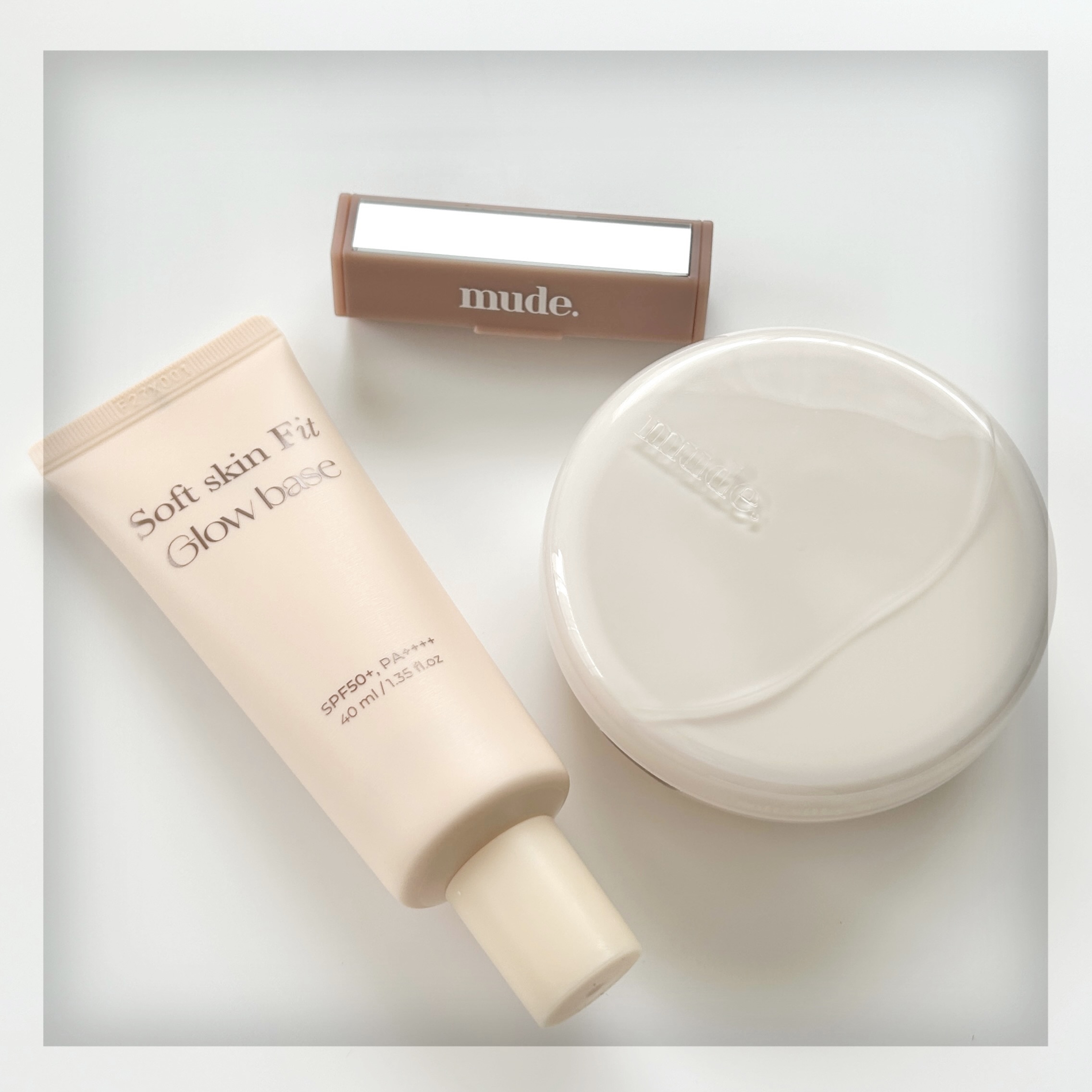 ソフトシルキーフィットクッション/mude./クッションファンデーションを使ったクチコミ（1枚目）