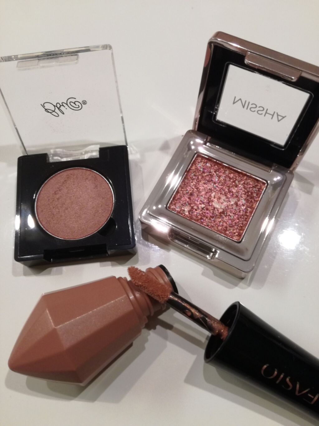 プラッシュシャドー #07 キスの春/BBIA/ジェル・クリームアイシャドウを使ったクチコミ（2枚目）