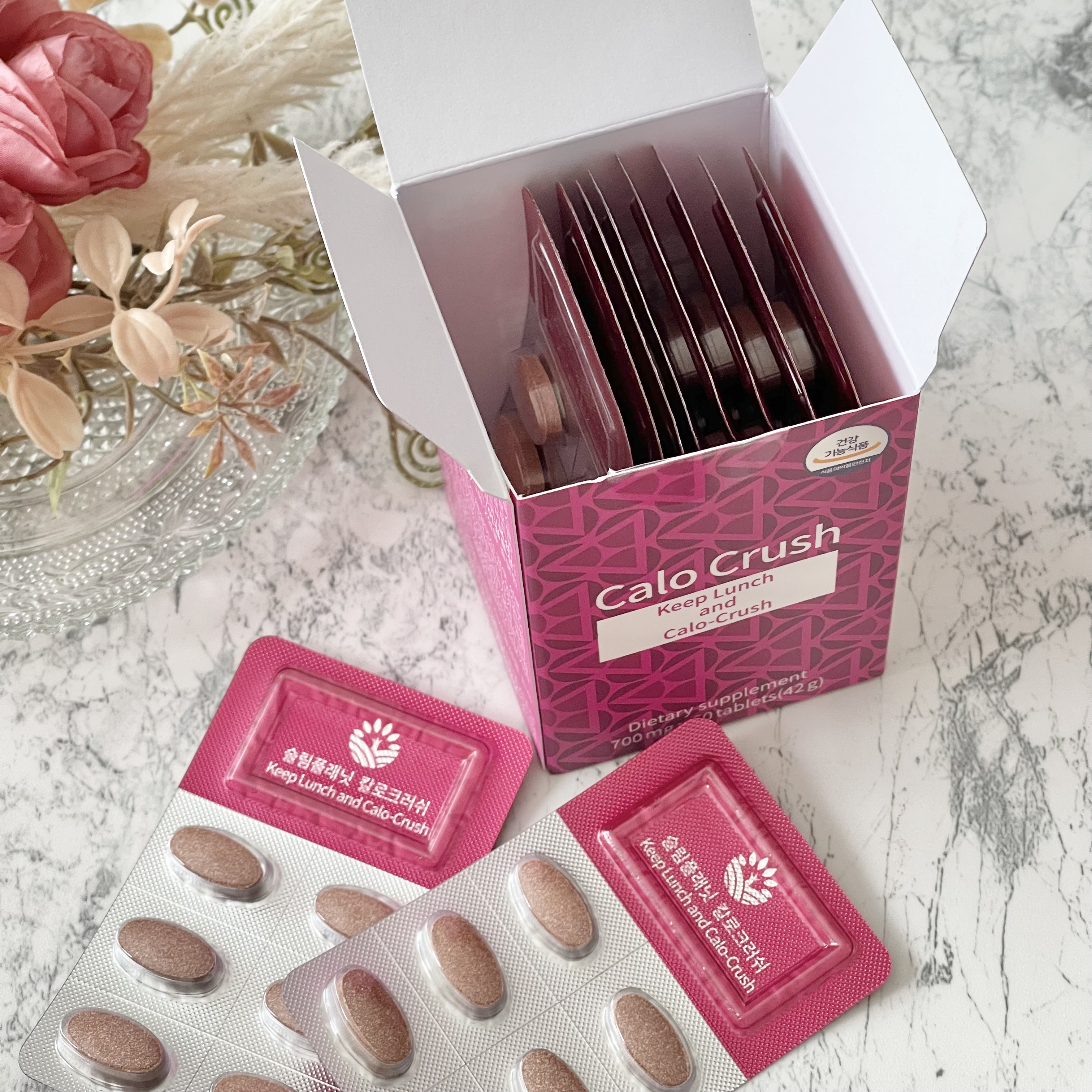 Calo Crush ダイエットサプリ 4箱セット Calo Crush ダイエットサプリ 4箱セット カロクラッシュ 4箱セット