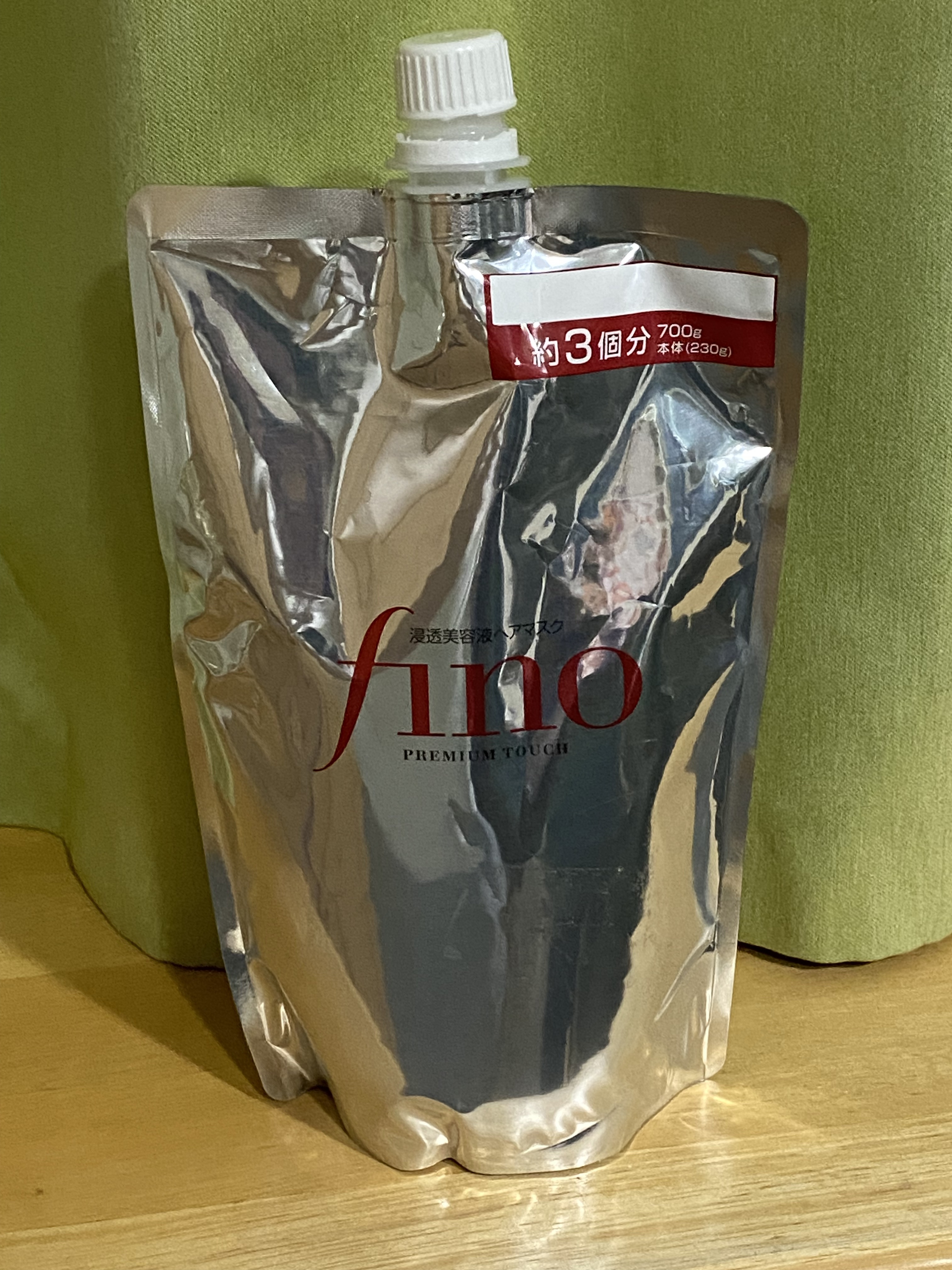 フィーノ　プレミアムタッチ　濃厚美容液ヘアマスク つめかえ用700g/フィーノ/ヘアマスク・ヘアパックを使ったクチコミ（1枚目）