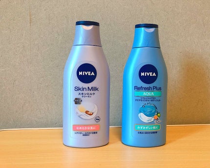 ニベア リフレッシュプラス アクアモイスチャー ボディジェル/ニベア/ボディローションを使ったクチコミ(1枚目)