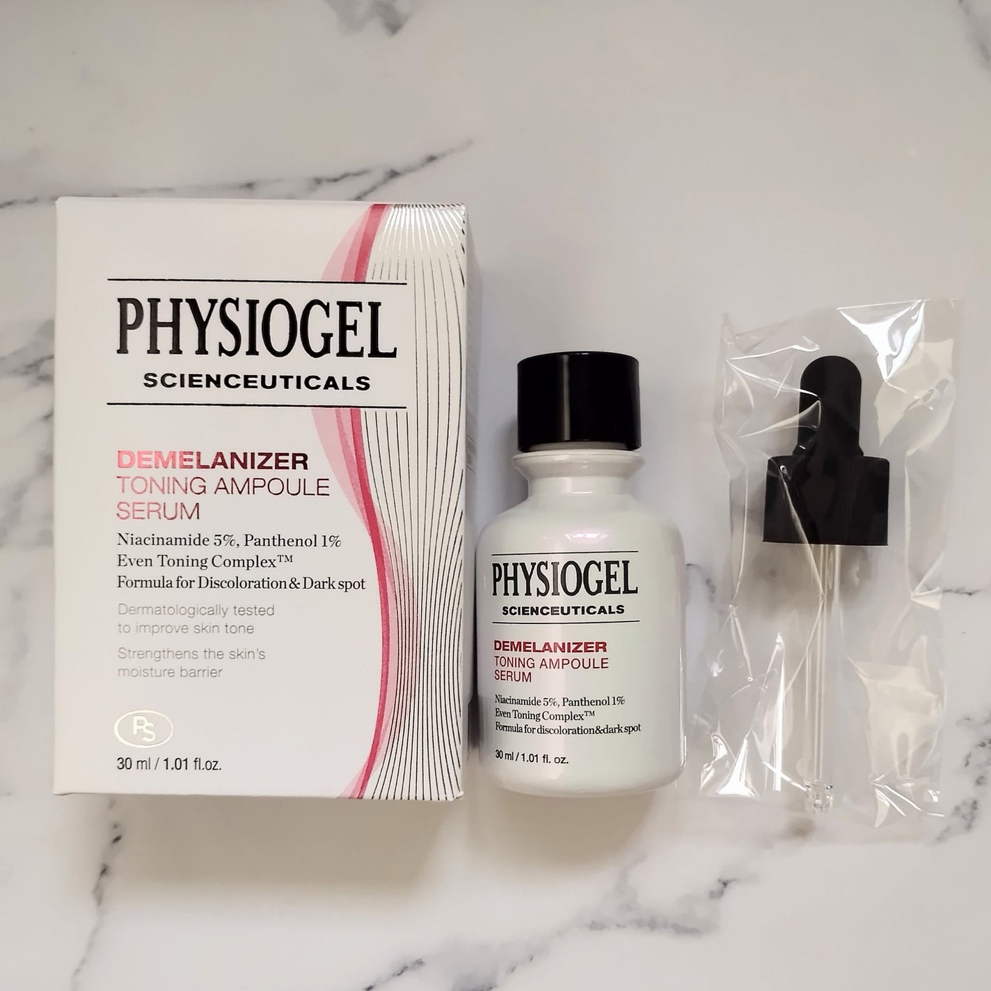 ディメラナイザートーニングアンプル/PHYSIOGEL/美容液を使ったクチコミ(7枚目)