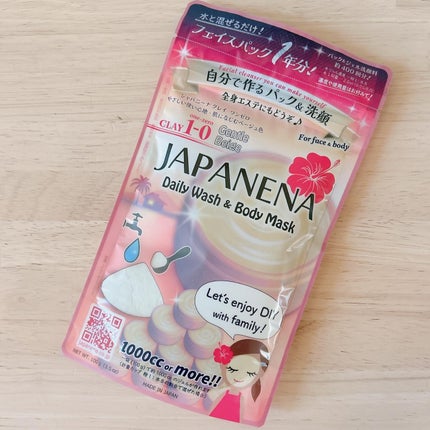 ジャパニーナ クレイ ワンゼロ/JAPANENA/洗い流すパック・マスクを使ったクチコミ(1枚目)