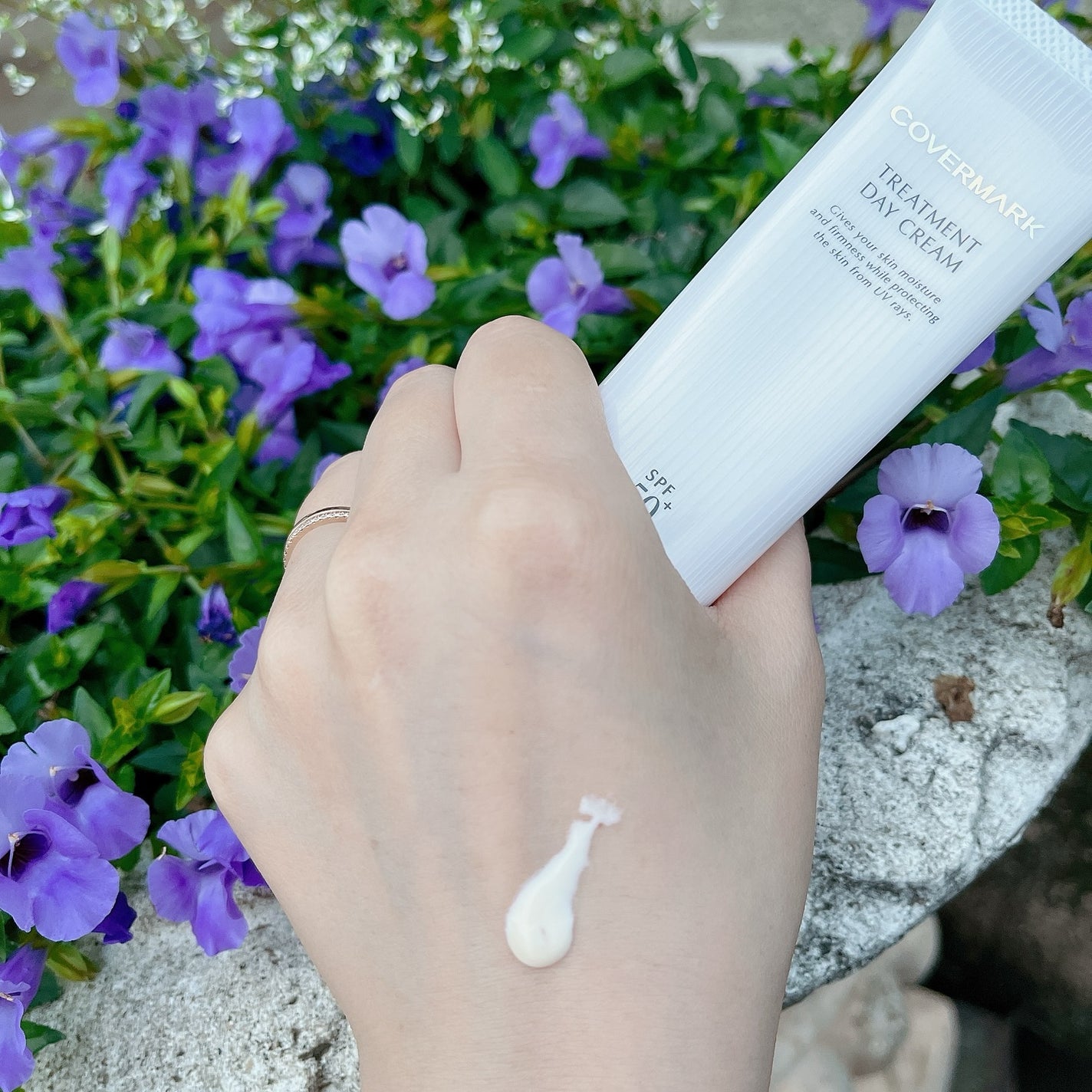 トリートメント デイ クリーム/COVERMARK/日焼け止めクリームを使ったクチコミ(3枚目)