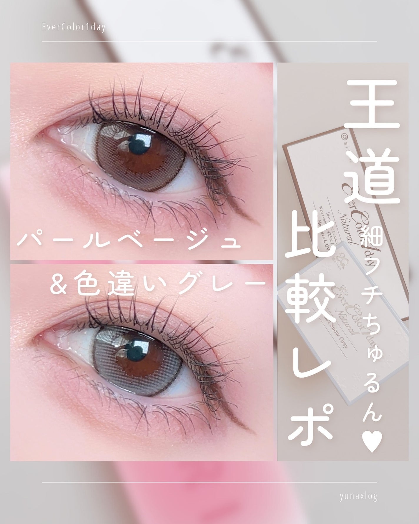 エバーカラーワンデー ナチュラル/エバーカラー/ワンデー(1DAY)カラコンを使ったクチコミ(1枚目)
