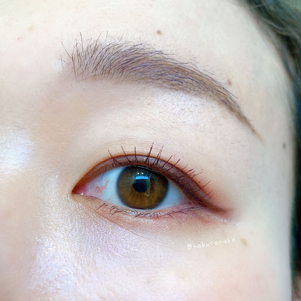 アイブロウ カラーマスカラ 05 ディープパープル/Amplitude/眉マスカラを使ったクチコミ（2枚目）