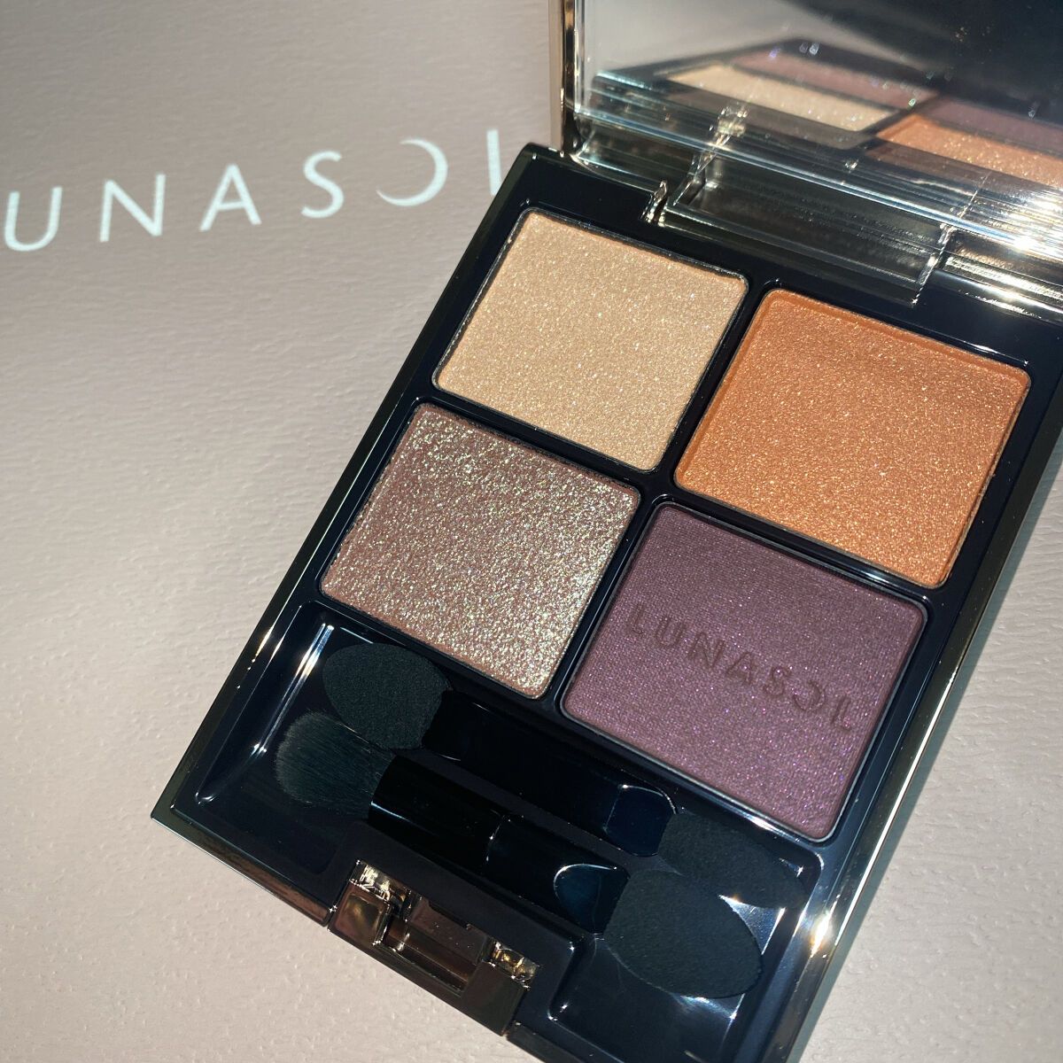 アイカラーレーション 16 Mandarin Garnet/LUNASOL/アイシャドウパレットを使ったクチコミ（1枚目）