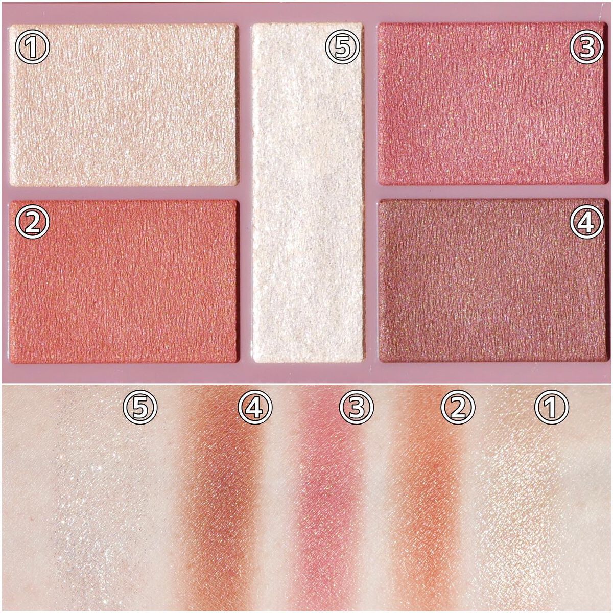 パーフェクトスタイリストアイズ/キャンメイク/アイシャドウパレットを使ったクチコミ（2枚目）