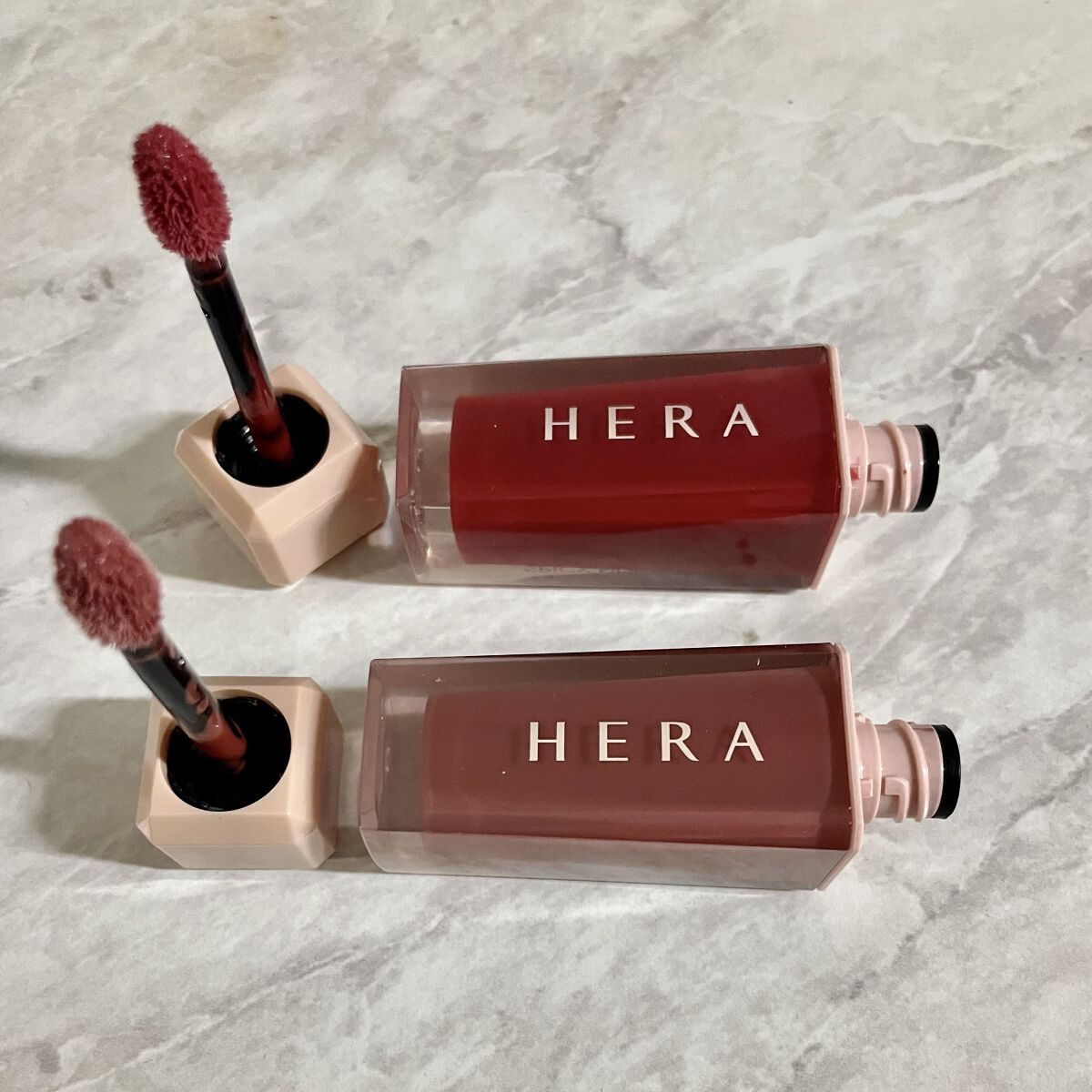 センシュアルスパイシーヌードグロス/HERA/リップグロスを使ったクチコミ（2枚目）