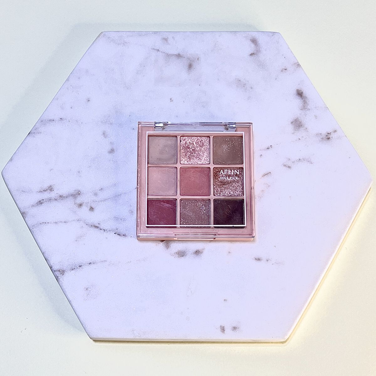 ワンピックアイシャドウパレット 01 ピンクコーラル/APLIN/アイシャドウパレットを使ったクチコミ（1枚目）