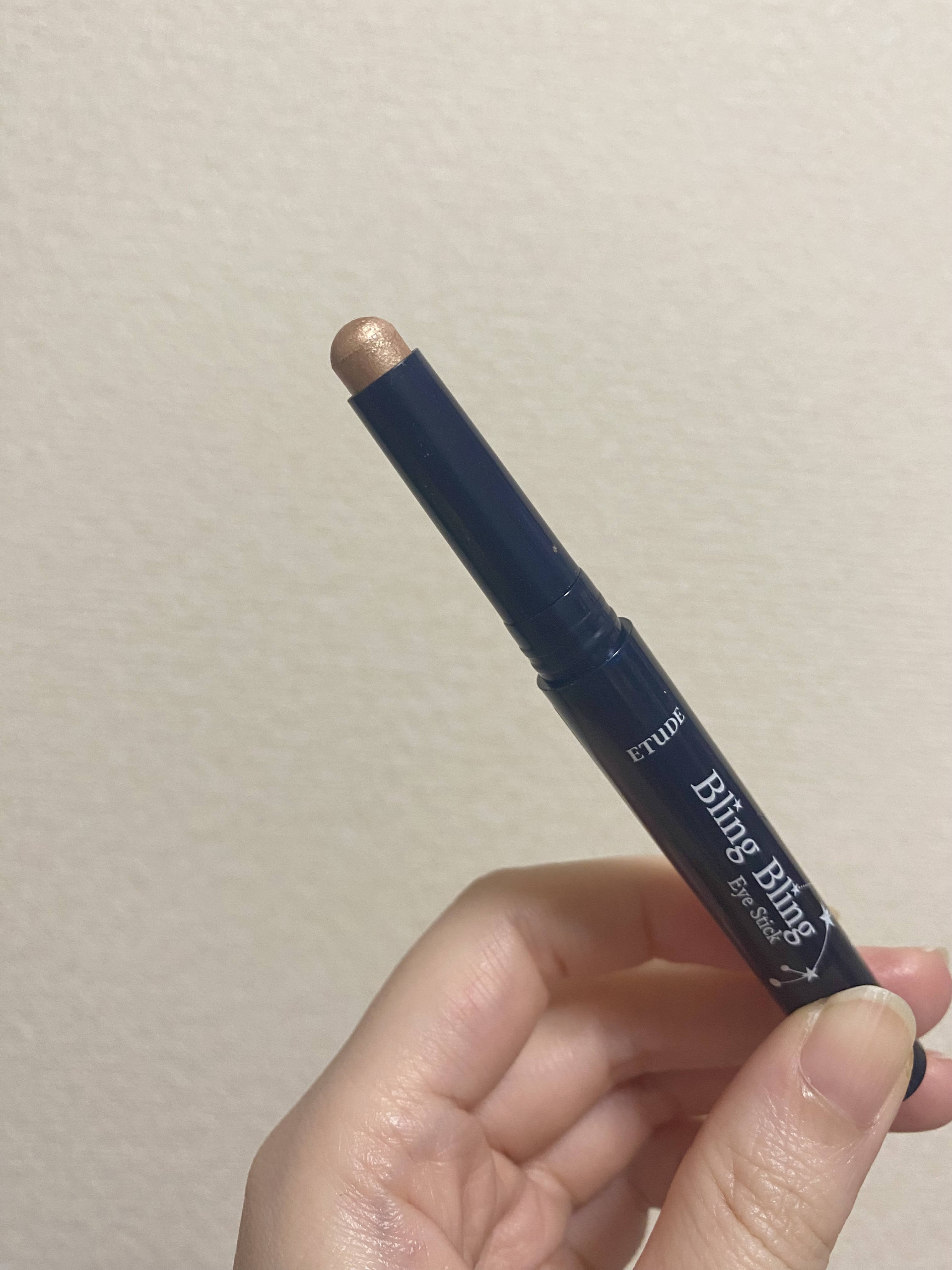 キラキラ アイシャドウ/ETUDE/スティックアイシャドウを使ったクチコミ（2枚目）