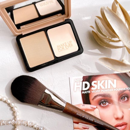 HDスキン マットベルベットコンパクト/MAKE UP FOR EVER/パウダーファンデーションを使ったクチコミ(1枚目)