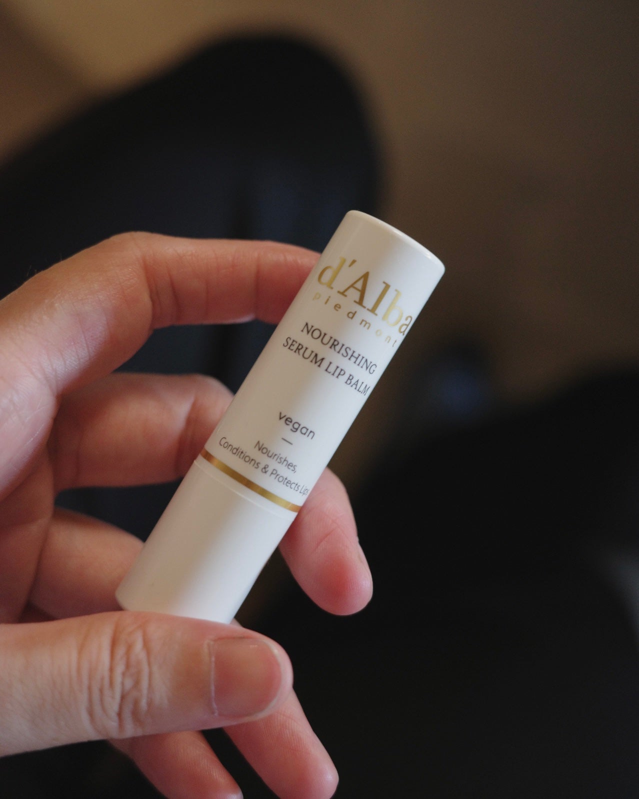 ホワイトトリュフナリシングセラムリップバーム/ダルバ/リップバームを使ったクチコミ(1枚目)