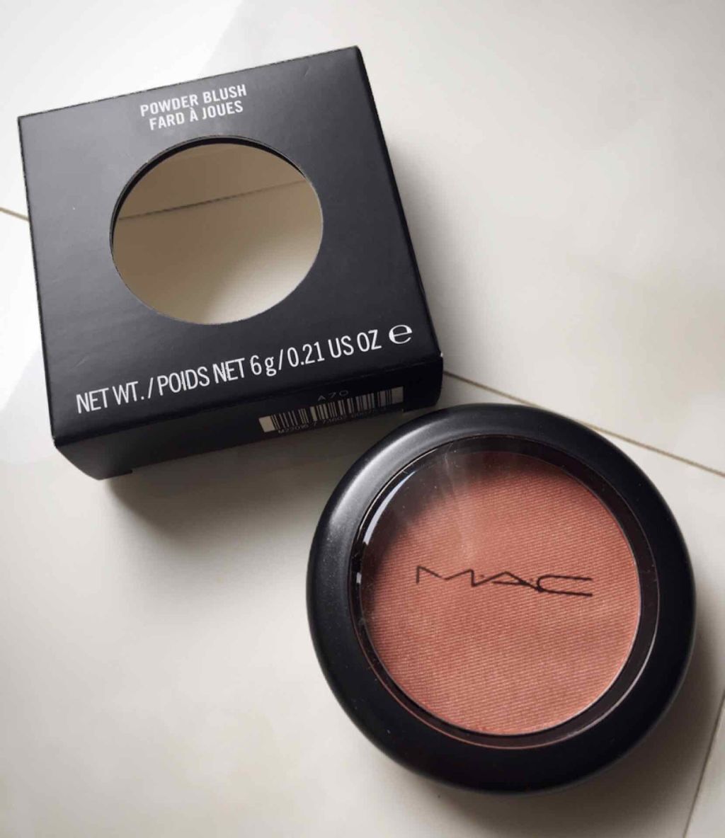 パウダー ブラッシュ/M・A・C/パウダーチークを使ったクチコミ(1枚目)