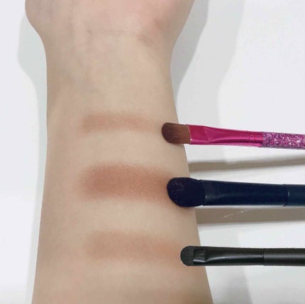 UR GLAM DUO EYESHADOW BRUSH B(デュオアイシャドウブラシB)/U R GLAM/メイクブラシを使ったクチコミ(3枚目)