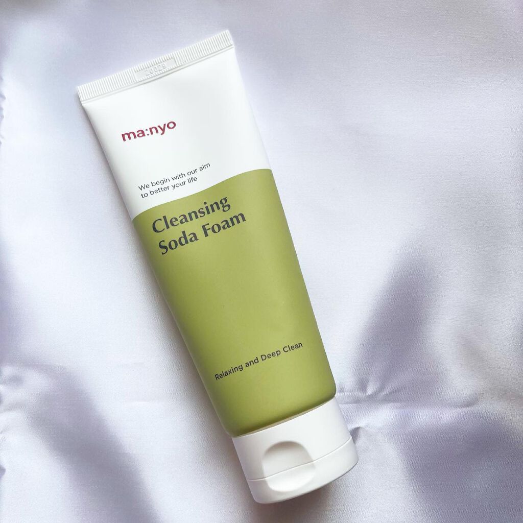 ソーダ洗顔料/manyo/洗顔フォームを使ったクチコミ（1枚目）