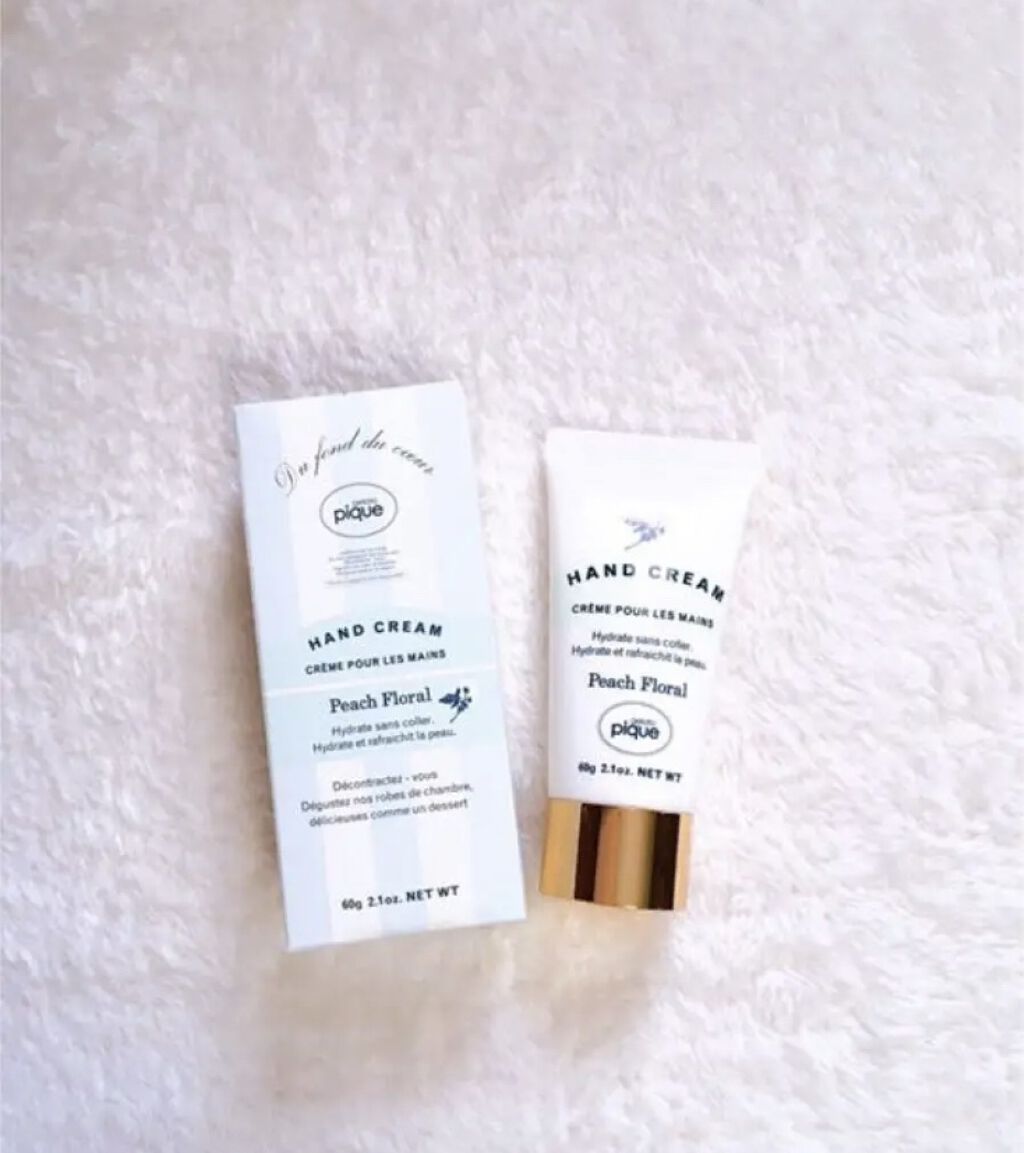 ハンドクリーム CRM(ピーチフローラル)/ジェラートピケ/ハンドクリームを使ったクチコミ（2枚目）