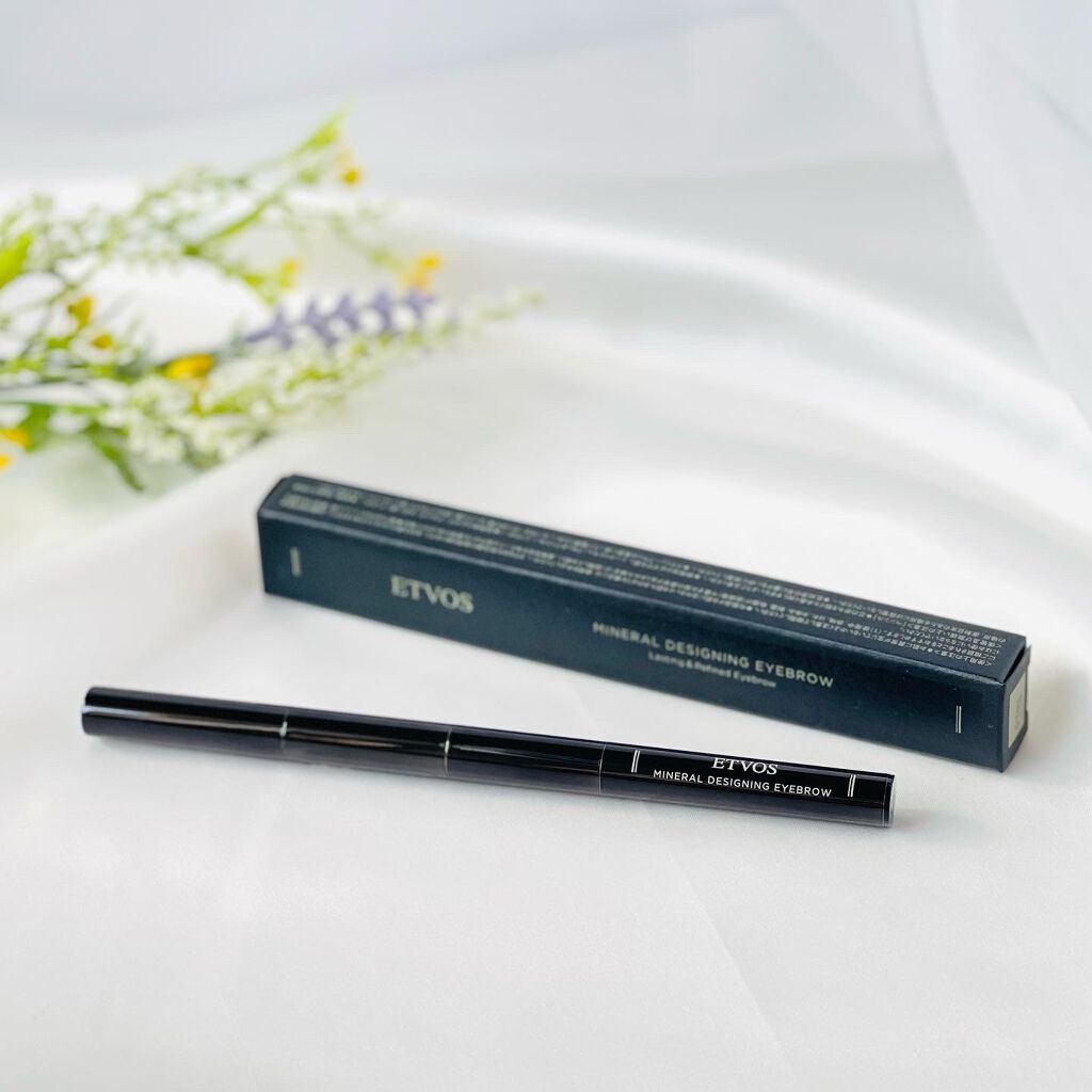 ミネラルデザイニングアイブロウ レディッシュブラウン/エトヴォス/パウダーアイブロウを使ったクチコミ（2枚目）
