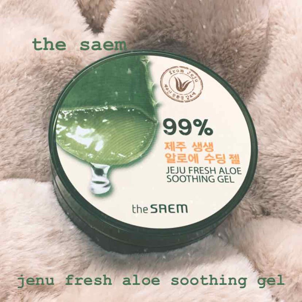 フレッシュアロエスージングジェル/the SAEM/ボディローションを使ったクチコミ(1枚目)