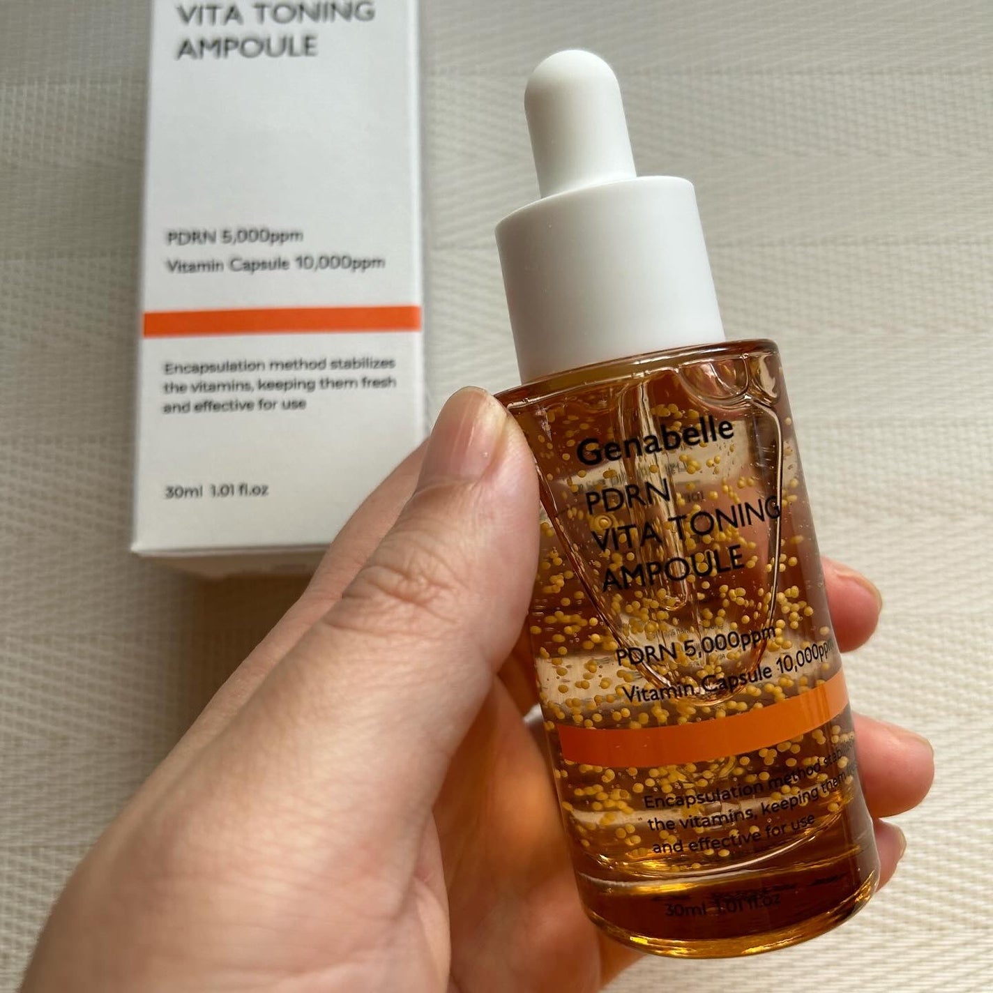 PDRNビタトーニングアンプル/Genabelle/美容液を使ったクチコミ(1枚目)